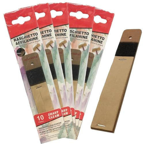 5 st fin slipskiva sandpapper slipskiva för minpennor kritor kolkritor kompasser temperera pennor papper glas skrapa blad pennvässare glas pennvässare