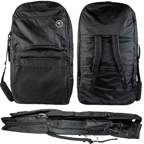 Ho Stevie! Premium Bodyboard Bag - Padded Protection, Removable Shoulder Strap with Cush Padding, Comfy Backpack Straps and Handle