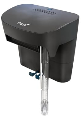 Oase BioStyle 115, Filtre Hang-on extérieur pour Aquarium de 115 litres, pour l'eau Douce et l'eau de mer, 4 W, Gris