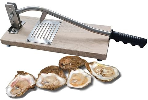 COYEUX Coltello portatile per sgusciare le ostriche, apriostriche in acciaio inossidabile, altezza regolabile, strumenti essenziali per sgusciare le ostriche per sgusciare senza sforzo