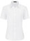 J.VER White Shirts for Women Summer Fitted Stretch Short Sleeve Business Casual Button Down Shirt Formal Dress Work Ladies Tops Blouses
