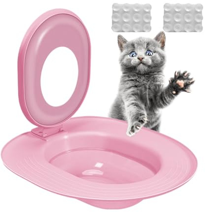 Allenatore Bagno Gatti - Kit Di Allenamento Per Il Bagno Di Gatti | Sedile WC Allenamento Per Il Bagno | Trainer Scatola Per Il Bagno Gatto | Sedile Orinatoio Reutili