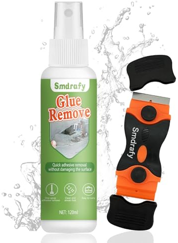 Elimina Adhesivos, 120ml Quita Pegamento, Quita Adhesivos, Removedor de Pegamento,Quita Pegamento Adhesivo,Elimina Rápidamente Residuos de Adhesivo,Limpia Rápidamente