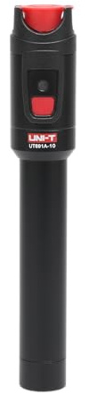 UNI-T UT691A -10 Red Light Pen Fiber Optic Tester 10mW,for Rapid Detection of Fiber Breakage, Bending, Connector Contamination,line Faults, Suitable for arious Interface(FC/SC/ST)