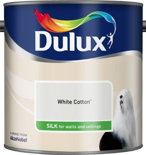 Dulux Silk White Cotton 2.5L by Dulux