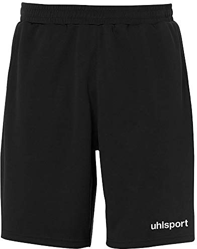 uhlsport Essential PES, Pantaloncini da Bambino, Bambini, Pantaloni, 100519701, Nero, 140
