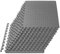 ProsourceFit Puzzle Exercise Mat ½ in, Eva Interlocking Foam Floor Tiles for Home Gym, Mat for Home Workout Equipment, Floor Padding for Kids, Grey, 24 in x 24 in x ½ in, 48 Sq Ft - 12 Tiles