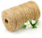 Abio Jute-Schnur 500m 2-3mm Jutegarn Schnur reissfest 100% Natur Jute Kordel Deko Paketschnur Naturfaser Dekoration Verpackung Bindegarn Hanfschnur Spagat Hanfband Juteband Floristik (500m, Natur)