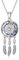 PARYFO Traumfänger Halskette 925 Sterling Silber Traumfänger Anhänger mit Kristall Feder Anhänger Traumfänger Schmuck Geschenke für Frauen Mädchen, Sterling Silber