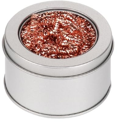 Lötkolben Reiniger-Set - Lötspitzenreinigung | Messing-Lötreiniger, Effektive Reinigungskugeln Für Lötspitzen, Pflegekit Für Lötwerkzeuge, Saubere Lötspitzen Für Präzise Lötarbeiten