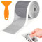 XINCHENG Self Adhesive Drain Hair Catchers, Sink Strainer Floor Drain Stickers, Shower Drain Hair Catcher Mesh Stickers with Scraper for Bathroom, Kitchen Drain Protectors