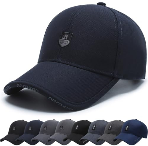 Berretto Cappello da Baseball Cappellino Unisex Cotone Cappelli Estivo Cappuccio Casuali Movimento Cappellini Traspirante Ultraleggero Pieghevole Sport all'Aria Aperta Estivo da Viaggio Regolabile