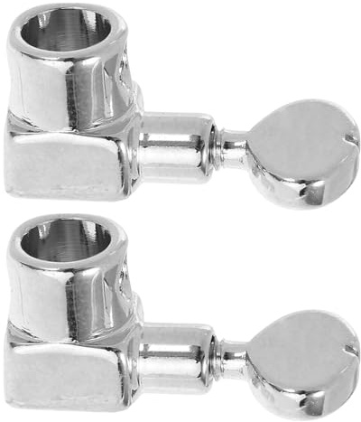 Baluue Morsetto per Ago Macchina da Cucire in Metallo Vite Zigrinata 6mm, Clip di Ricambio 2 Pezzi per Cucito Domestico, Accessorio Compatibile per Riparazioni e Lavori Artigianali