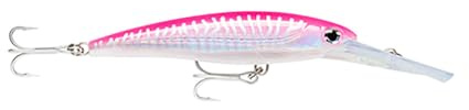 Rapala - Señuelo de Pesca X-Rap Magnum - Material de Pesca con Gran Babero Que se Hunde - Señuelo Pesca Marina - Profundidad de Nado 9m - 16cm/72g - Hecho en Estonia - Red Head