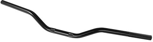 Manubrio Alluminio Moto ATV Scooter Custom Piega Bassa diametro 22 mm Nero