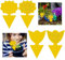 GeekerChip 50Pcs Gelbtafeln,gelbsticker,steckbare Fliegenfalle Gelbtafeln Gelbsticker,fliegenfalle pflanzefür Pflanzen Auf dem Balkon oder Im Garten
