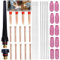 36 Teile WIG Schweißbrenner Verbrauchsmaterial Zubehör: WIG Schweißzubehör Schweißgerät Verschleißteile, Gaslinse WIG Gasdüsen WIG Zurück Cup Wolfram Elektroede Kit für WP-17 18 26 WIG-Schweißbrenner