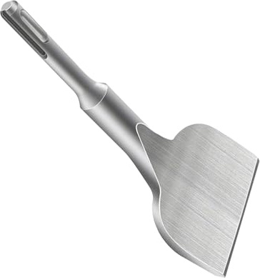 Ragyzity Chisel Bits, Wide Spade 165x75mm, 20° Cranked Angled Bent Tile Removal Chisel, Tile Remover Tool for Ceramics, Floor and Wall Tiles, Concrete, Masonry and Plaster