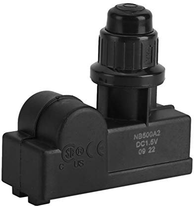 Eastbuy Encendedor piezoeléctrico - Batería a Gas DC1.5V BBQ Parrilla Generador de chispas 1 Salida Universal Ignitor Ignitor Negro