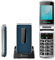 Easyteck telefono cellulare per anziani T125 Flip - Telefono Cellulare Dual Sim, 2G, Tasto SOS, Numeri parlanti, Fotocamera, Bluetooth, Radio, Torcia, 800 mAh, Dual SIM, Type-C, Display 2.4 (Blu)
