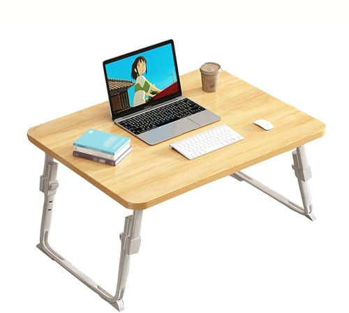 Laptop skrivbord laptop sängram hopfällbart laptopbord hopfällbart frukostbricka bärbart knästående bord för säng/soffa/soffa studierum ritning, skriva, arbete