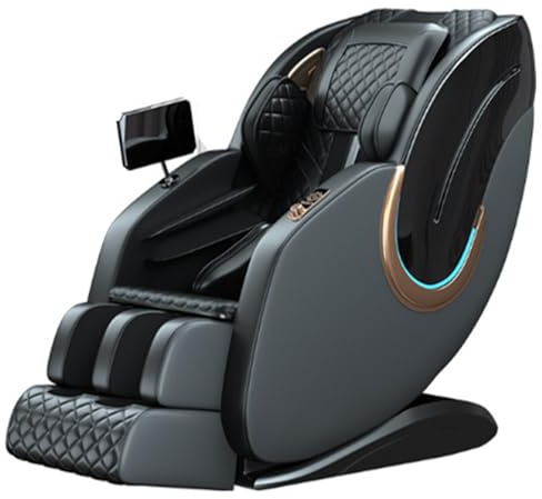 LFFTBK Sillón De Masaje De Cuerpo Completo con Masaje Inteligente por Rieles Y Modo De Calefacción. Sillón De Ocio Tipo Cápsula Espacial para Uso Doméstico.