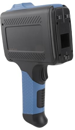 Fafeicy Handhållen Bläckstråleskrivare, Bärbar Bläckstråleskrivare med 4,3 Pekskärm och 2600 MAh Batteri, för Text QR-kod Streckkod Datum Logotyp Utskrift på Träplastkartong