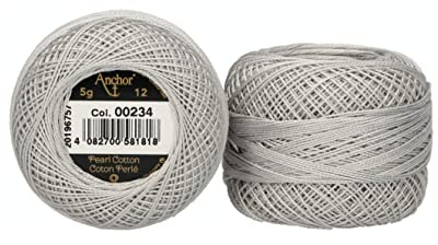 Anchor Perla, Grosor: 12, Longitud: 5G, Longitud: 56M 234 Hilos De Bordar