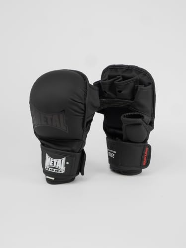METAL BOXE Gants Combat-Libre MMA Strike Black Light