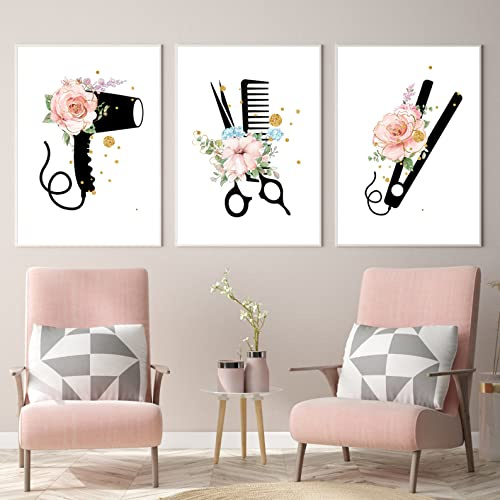 Decorazione per salone di parrucchiere, decorazione da parete alla moda, decorazione per saloni di parrucchiere, barbiere, decorazione per saloni di bellezza, decorazione da parete, decorazione da