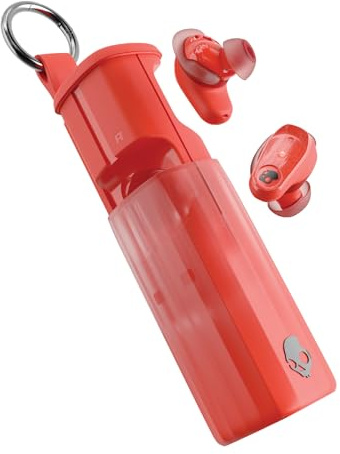 Skullcandy Method 360 ANC Wireless Earbuds, Sound by Bose, Bluetooth Headphones, Premium Noise Cancelling, Up to 40 Hrs Battery, Sweat and Water Resistant, Microphone for iPhone Android - Plasma