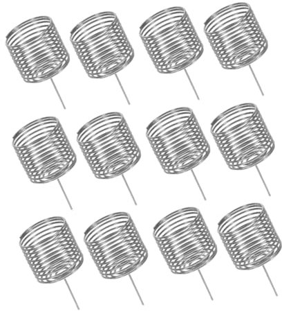 Toddmomy 12pezzi Contenitori Per Fertilizzazione in Acciaio Resistente Per Bonsai Pianta Giardino Rilascio Lento Di Nutrienti Facili Da Pulire e Usare