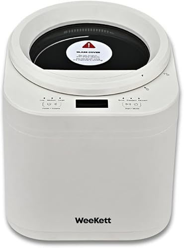 Compostiera elettrica per rifiuti alimentari – Riduzione efficiente dei rifiuti di cucina con modalità di compostaggio rapido e fermentazione – riduce il volume di rifiuti del 90%, inodore, compatto e