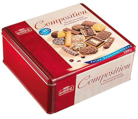 Lambertz Gebäckmischung Dose Composition, 1000 g