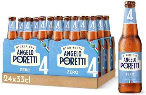 Birrificio Angelo Poretti 4 Luppoli ZERO.ZERO - 24 bottiglie da 330ml