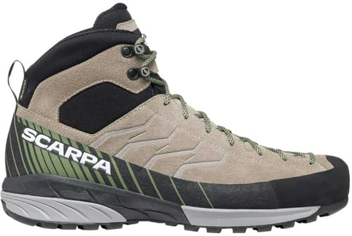 Scarpa MESCALITO Mid GTX, Scarponi da montagna Unisex Adulto, Taupe, 42 EU, taupe, 42 EU