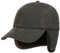 Stetson Herringbone Cap - Fischgrat - Baseballcap mit Ohrenklappen - Herrencap mit Fleecefutter - Winter grau L (58-59 cm)