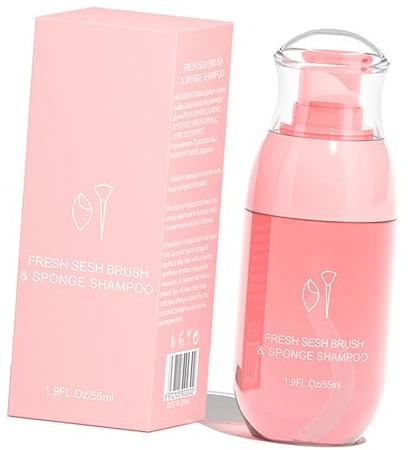 Quick Cleaning Solution In A 55ML Bottle For Maintaining Hygiene Of Makeup Accessories And Tools Brush Cleaning Solution Daily Makeup Maintenance