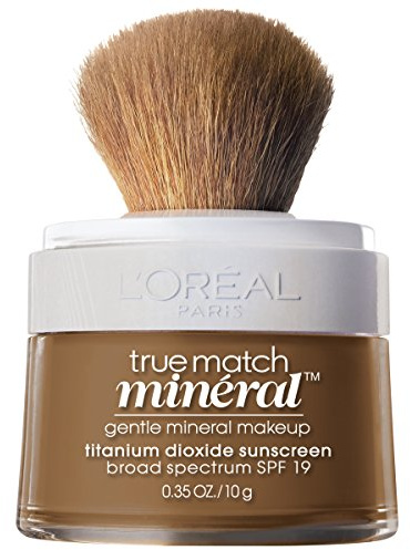 L'Oréal Paris True Match Loose Powder Mineral Foundation, Soft Sable, 0.35 oz.