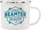 History & Heraldry Echter Kerl - Emaille Becher Beamter - individuelle und personalisierte Tasse mit Name und Spruch