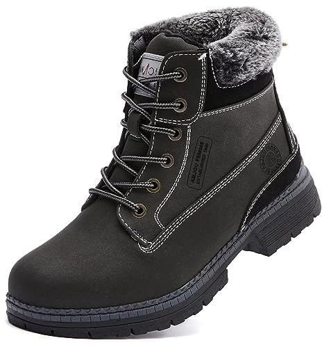 ANJOUFEMME Bottes de marche pour femme - Pour le trekking, la randonnée, le camping, la randonnée, les activités en plein air, 19 noir., 37 EU
