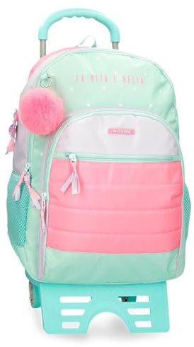 MOVOM La vita è Bella Mochila Escolar Verde