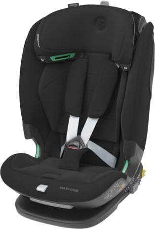 Maxi-Cosi Titan Pro² i-Size, Multi-Age ISOFIX Child Car Seat, 15 Months - 12 Years, G-Cell Side Impact Protection, Easy-in Harness, ClimaFlow, 4 Recline Positions, Authentic Black