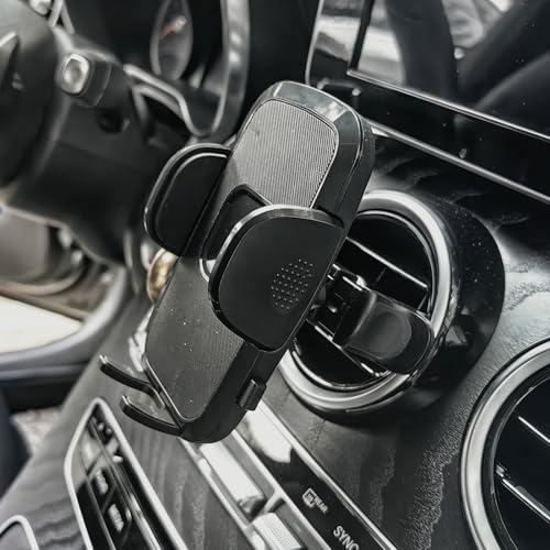szyuchen Car Cell Phone Holder Mount for Mini Cooper Countryman Paceman Clubman JCW S R52 R53 R56 R55 R60 F56 F55 F60 R58 F57 All4 CD Accessories Round Air Vent CellPhone Mobile Stand