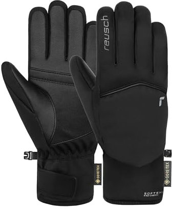 Reusch Amira Gore-TEX warme, wasserdichte, Winddichte und atmungsaktive Winterhandschuhe Fingerhandschuhe Sporthandschuhe Skihandschuhe Damen mit Ziegenleder für Damen