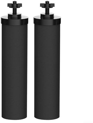 Cartouche de filtre à eau, cartouches de filtre à de rechange, pour filtres à eau potable alimentés par gravité, Filtre à eau en charbon actif de coquille de noix de coco, pour purification Berkey