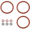 Dichtungsringe Dichtungen für Brüheinheit Siemens EQ6 - Dichtungen O-Ring Kompatibel mit EQ5 EQ6 EQ6 Plus EQ7 EQ8 & Gaggenau & Bosch & Neff | Dichtungsring Set für Kaffeemaschinen Brüheinheit (9 PCS)