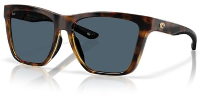 Costa Woman Sonnenbrille, taupefarbener Rahmen, Kupfer-Silber, verspiegelte Gläser, 57 mm, Braun, 57