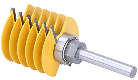 Fraise à joint de doigt, joint de doigt à roulement réglable à tige de 8 mm, coupe-burin réversible pour le travail du bois