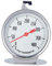 Ofenthermometer aus Edelstahl, großes Kaliber, Echtzeit-Messanzeige, aus umweltfreundlichem Material, kompakt und zart, Hand